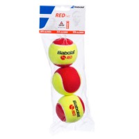 BOLA BABOLAT RED FELT - 3 BOLAS